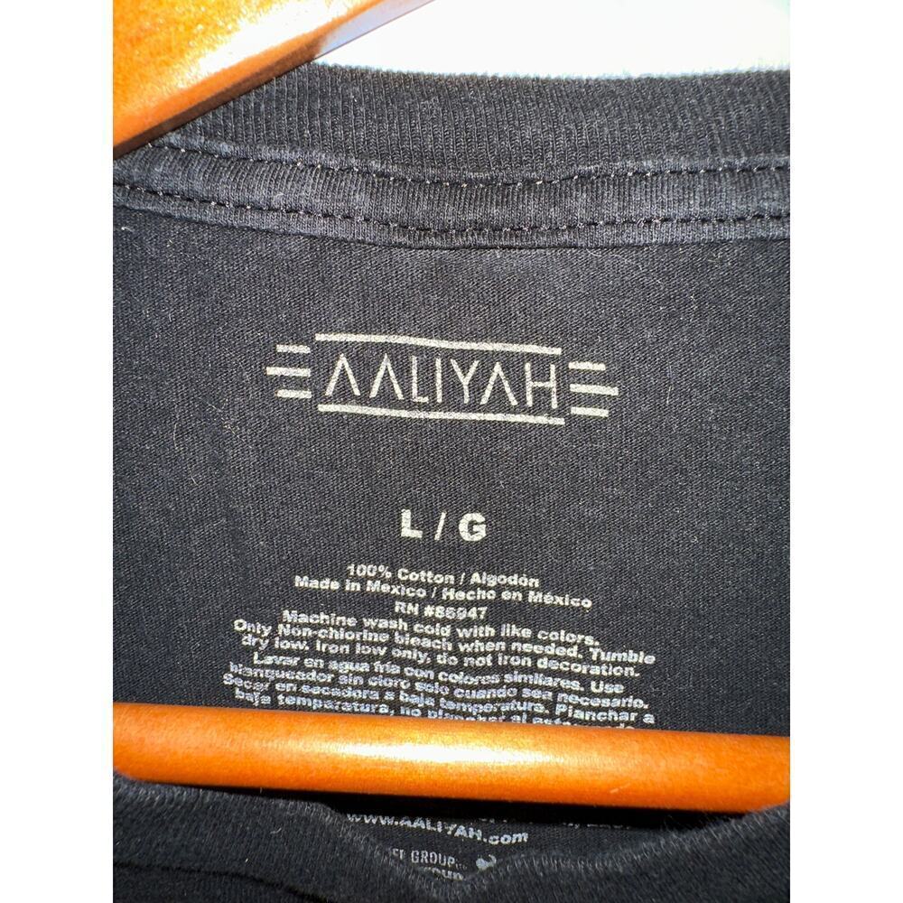 Adult Size L Aaliyah Hip Hop Band Shirt - Picture 2 of 6
